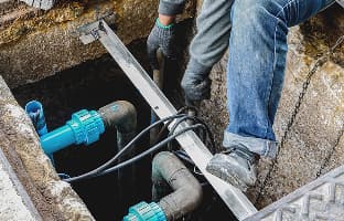 Rohrinstallation